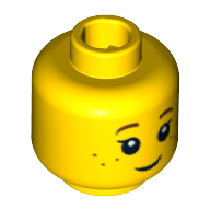 Lego hlava, žlutá (6000287)